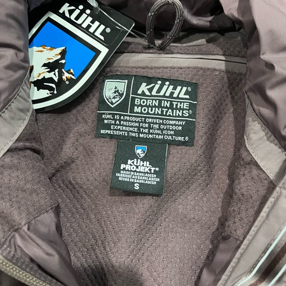 NWT Kuhl Womens Frost Down Parka Dusk 800 Down $549 New - Picture 10 of 10